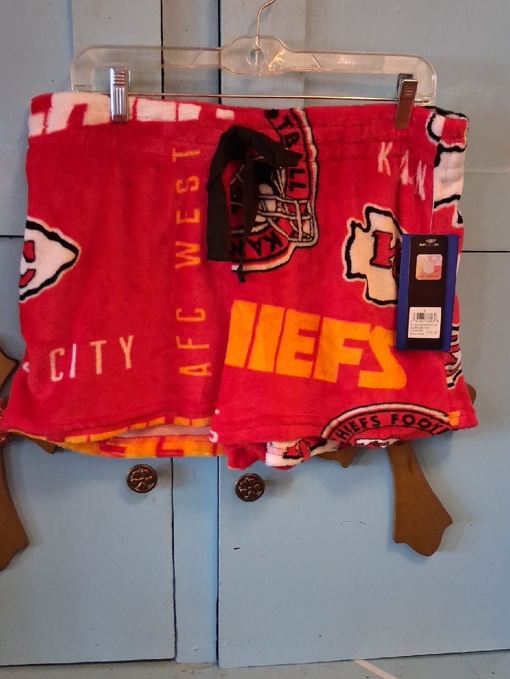 NFL Kansas City Chiefs Red Women's Lounge Shorts
